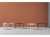 Стол обеденный PEDRALI Jump алюминий, компакт-ламинат HPL оранжевый, черный Фото 9