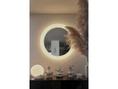 Зеркало с подсветкой SLIDE Giotto Mirror 80 Lighting LED полиэтилен, зеркало белый Фото 6