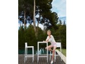 Стол пластиковый барный Vondom Spritz Basic полипропилен, стекловолокно белый Фото 6