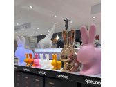 Стул пластиковый Qeeboo Rabbit полиэтилен розовый Фото 44