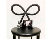 Комплект пластиковых стульев Qeeboo Ribbon Set 2 полипропилен черный Фото 24