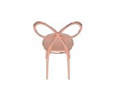 Комплект пластиковых стульев Qeeboo Ribbon Metal Finish Set 2 полипропилен розовое золото Фото 9