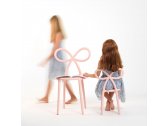 Стул пластиковый детский Qeeboo Ribbon Baby полипропилен розовый Фото 8