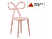 Стул пластиковый детский Qeeboo Ribbon Baby полипропилен розовый Фото 1