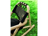 Кресло-качалка с мягким сиденьем VeryWood Unam ясень, роуп, ткань Фото 9