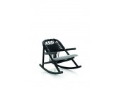 Кресло-качалка с мягким сиденьем VeryWood Unam ясень, роуп, ткань Фото 4