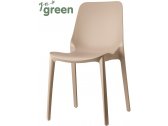 Стул пластиковый Scab Design Ginevra Go Green технополимер бежевый Фото 1