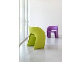 Кресло пластиковое Magis Raviolo полиэтилен фиолетовый Фото 8