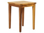 Столик деревянный кофейный Tagliamento Side Table ироко Фото 4