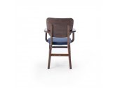 Кресло деревянное с обивкой Sancrea Missy бук, фанера ореха, ткань Фото 3