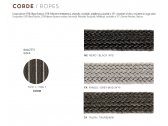 Диван плетеный трехместный Vermobil Daisy Rope нержавеющая сталь, роуп, ткань Фото 4