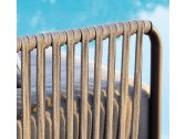 Кресло плетеное Vermobil Key West нержавеющая сталь, роуп, ткань Фото 17