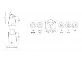 Кресло пластиковое Scab Design Zebra Technopolymer сталь, технополимер хром, лен Фото 2