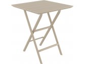 Стол пластиковый складной Siesta Contract Helen Folding Table 60 пластик бежевый Фото 1