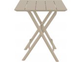 Стол пластиковый складной Siesta Contract Helen Folding Table 60 пластик бежевый Фото 6