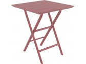 Стол пластиковый складной Siesta Contract Helen Folding Table 60 пластик марсала Фото 1