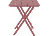 Стол пластиковый складной Siesta Contract Helen Folding Table 60 пластик марсала Фото 6