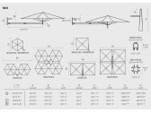 Зонт профессиональный Umbrosa Wall Paraflex алюминий, ткань solidum Фото 2