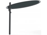 Зонт дизайнерский Umbrosa Eclipsum UX Full Black алюминий, ткань Sunbrella черный Фото 1