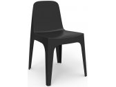 Стул пластиковый Vondom Solid Basic полиэтилен черный Фото 1