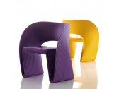 Кресло пластиковое Magis Raviolo полиэтилен фиолетовый Фото 9