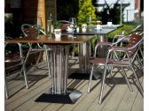 Подстолье-обогреватель Heating Table Resto нержавеющая сталь Фото 14