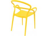 Кресло пластиковое Siesta Contract Mila стеклопластик желтый Фото 7